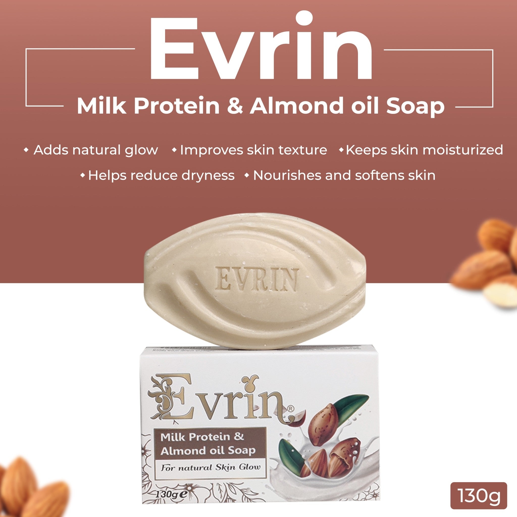 Milk Protein & Almond Oil Soap – For Natural Skin Glow